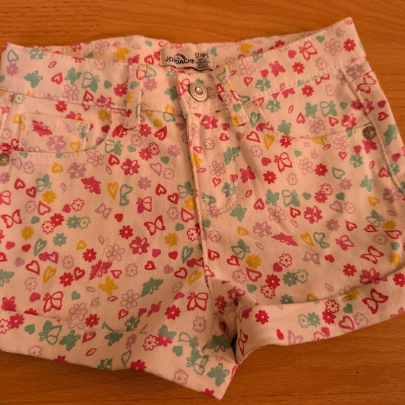 Floral Print Kids Shorts - Picture 4 of 5